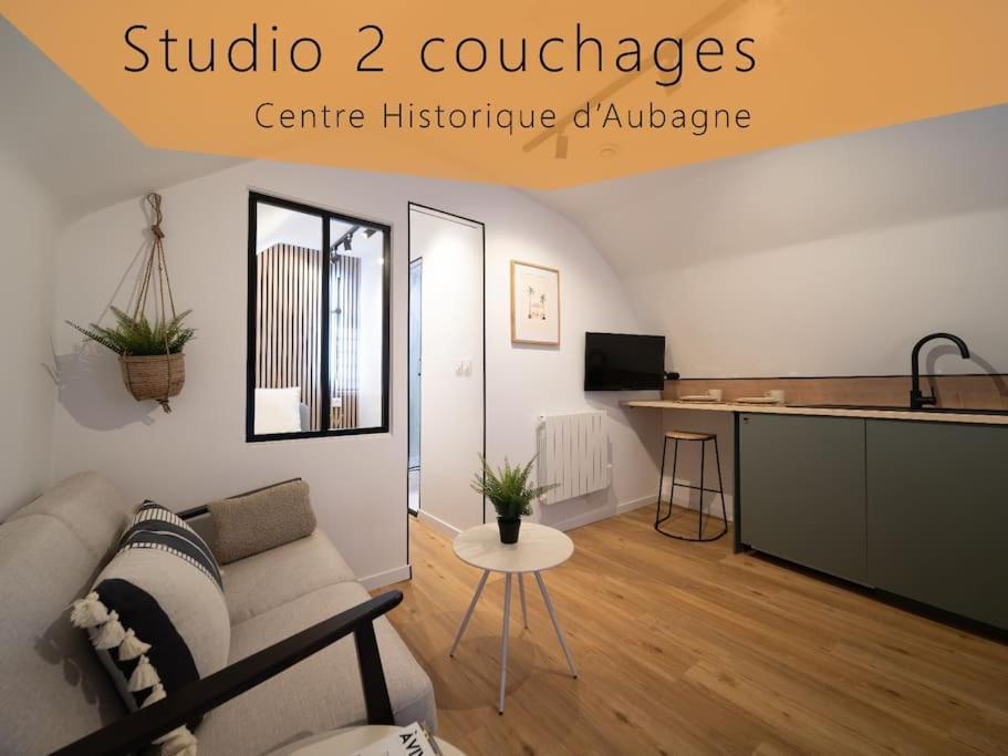 Le Cocon - Petit Studio 2 Couchages - Centre Historique Aubagne Buitenkant foto